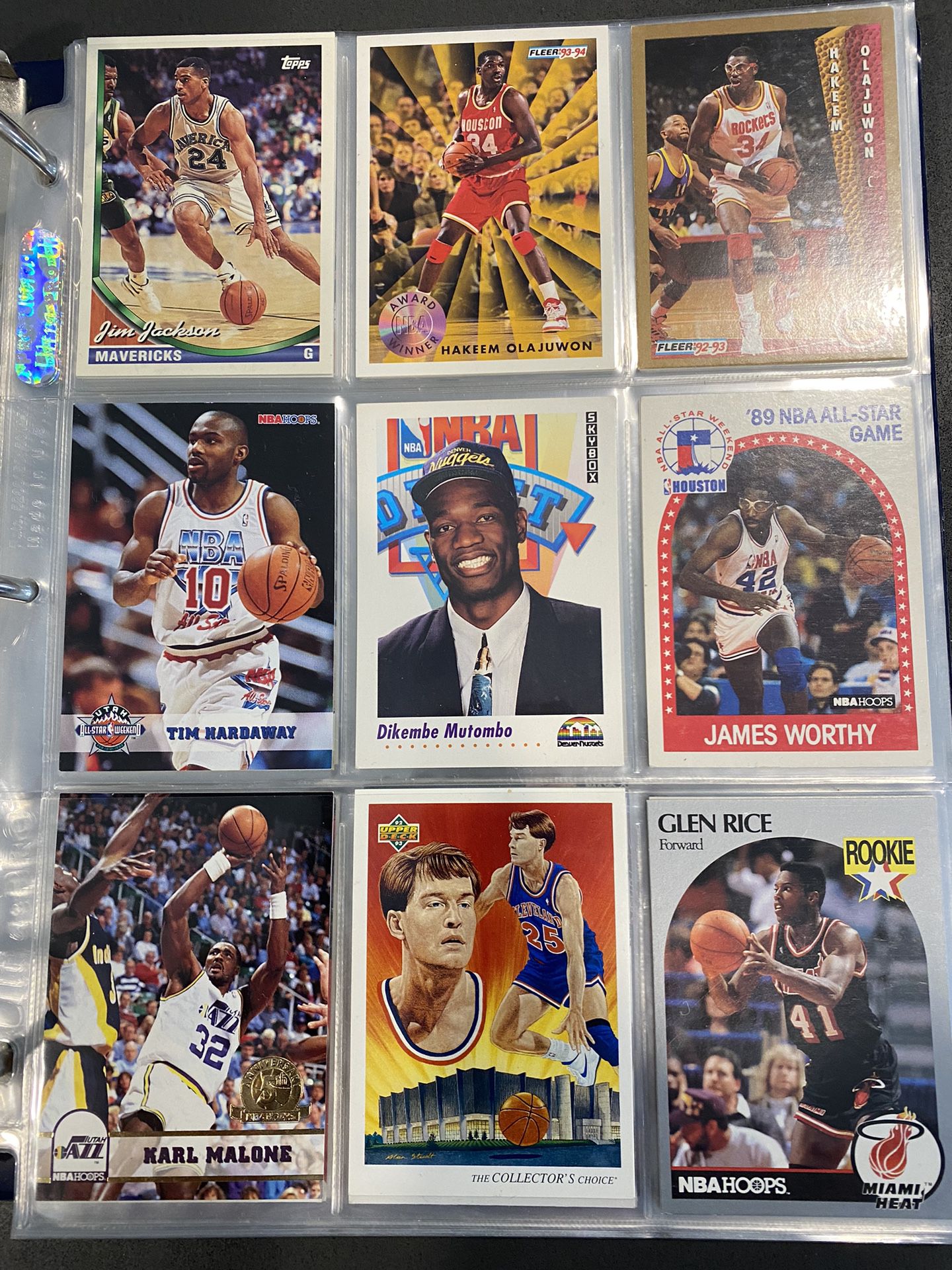 NBA & NFL Collecting Cards