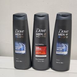 $9 for alm. Dove Men Care Shampoo.