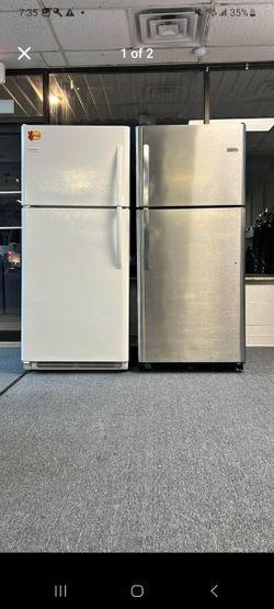 Top And Bottom Refrigerators $249