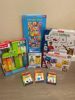 Fisher Price Learning Resources Educational Games and Toy Bundle