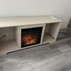 Fireplace TV Stand