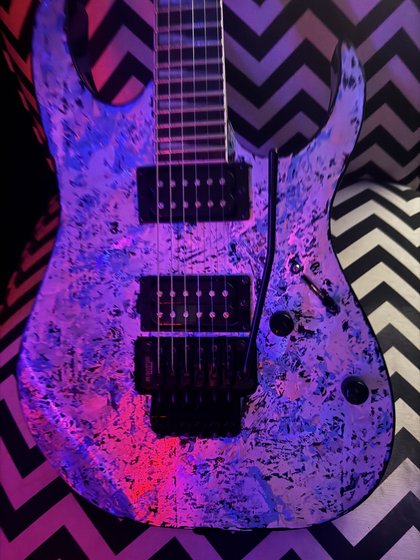 Ibanez RG Haloflash 90’s Rare! Tim Henson Pick ups Upgrade Gotoh 1996 Trem W/ Brass Block! Parts Alone Worth Asking.