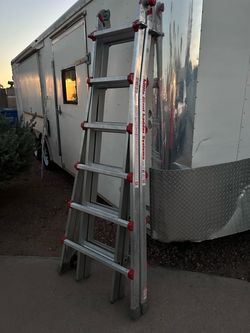 Little Giant Ladder Systems Aluminum Multi-Position Ladder