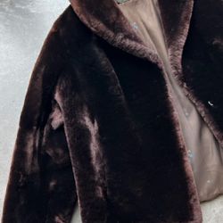 1950’s Ladies Mouton Fur Jacket Size Medium