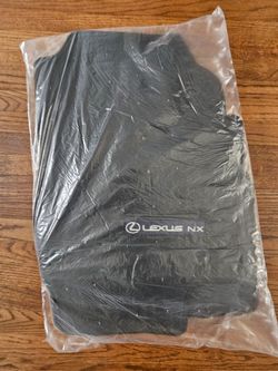 Genuine Lexus NX Carpet Floor Mats, Black – New, Sealed