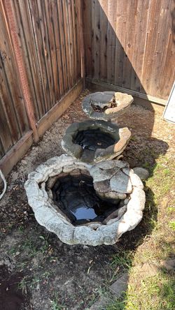 3-Tier Stone Garden Water Fountain