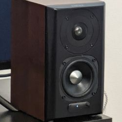 Edifier R1380DB Bluetooth Bookshelf Speakers (wood grain). 