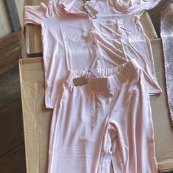 Skims Sleep , Long Sleep Set , Bloom Color Side L