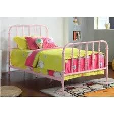 New In Box Pink Color Full Size Metal Bed Frame