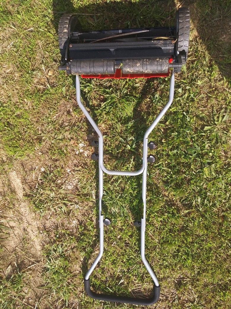 Einhell GE-HM 38 S-F Manual Deluxe 15-Inch 5-Blade High-Quality Steel Reel Mowing System Push Reel Mower