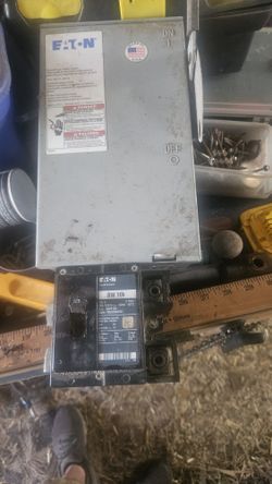 Eaton Breaker And Breaker Box