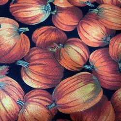 Pumpkin Fabric