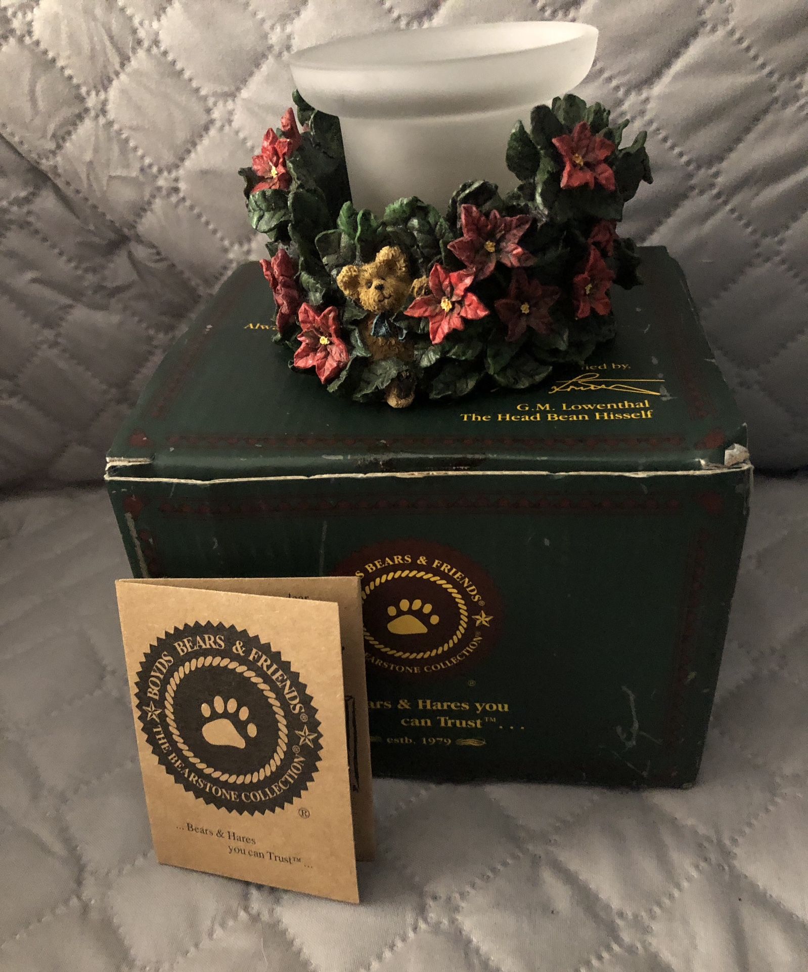 Boyd’s Bears Paxton’s Christmas Blossoms Holiday Flora