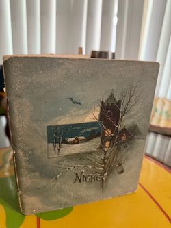 Antique "Night songs Illustrated Book or Booklet