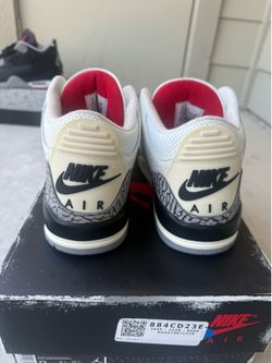 Jordan 3 White Cement