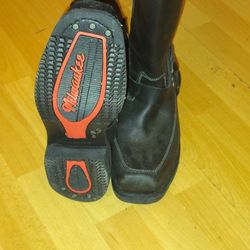 New Never Worn Milwaukee Motorcycle Boots 