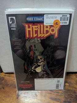 Hellboy / Stranger Things 2024 FCBD Dark Horse Comic