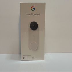 Google Nest G28DR Wired 2nd Gen Video Doorbell Security Camera