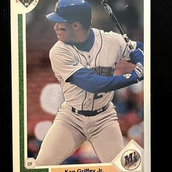 Ken Griffey Jr.  1991 Upper Deck Baseball Card #555