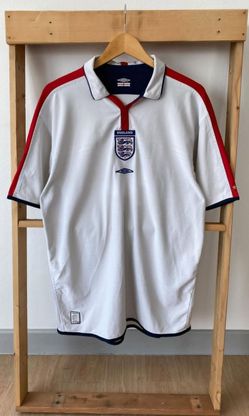 England Football Home Jersey Shirt 2003/2005 Umbro Vintage Reversible Size XXL