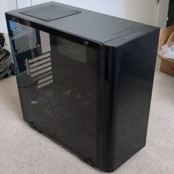 Thermaltake View 21 Dual Tempered Glass ATX Black Gaming Mid Tower Computer Case Chassis CA-113-00M1WN-O0