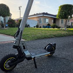 New electric scooter