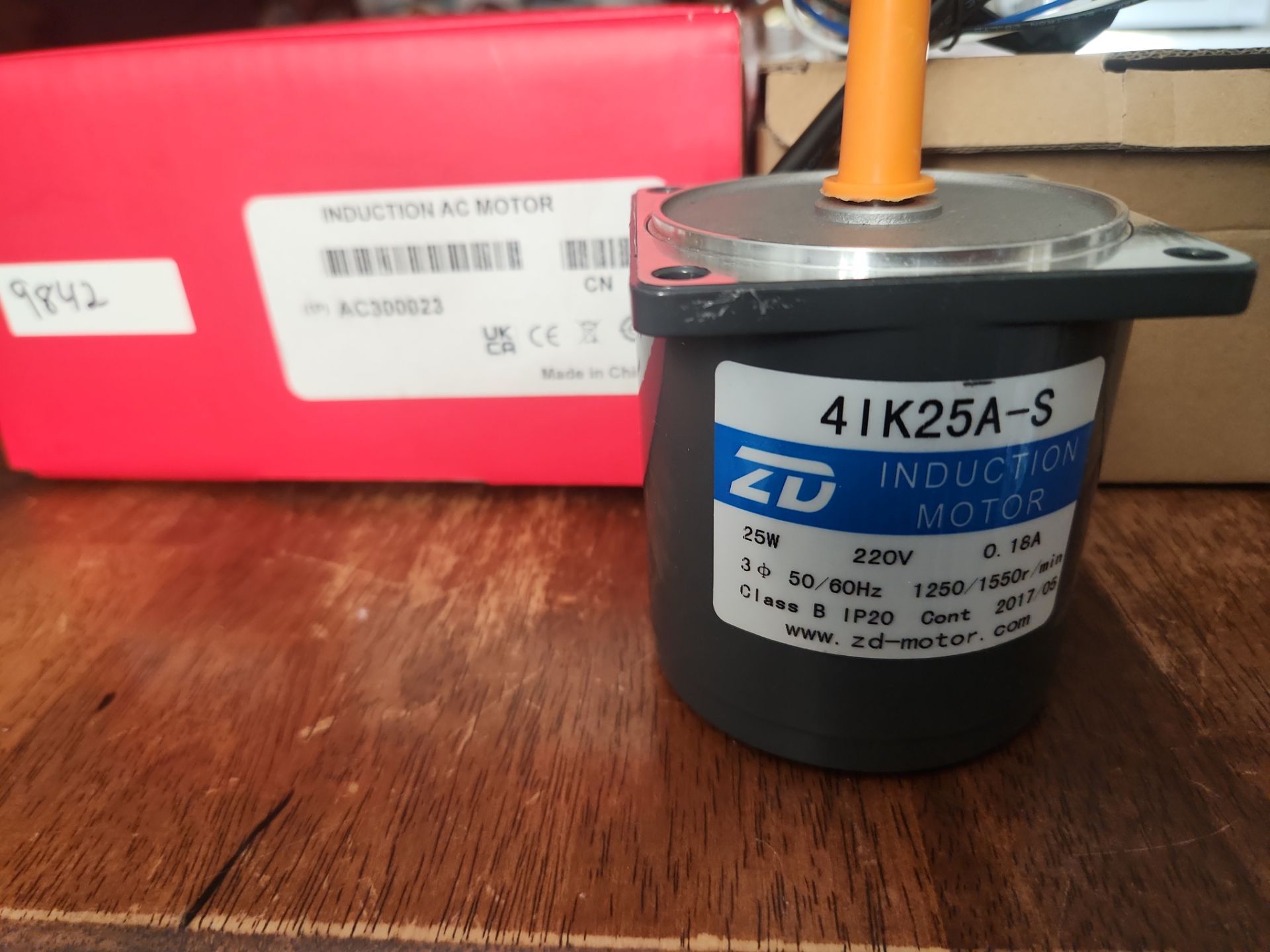In dunction a c motor