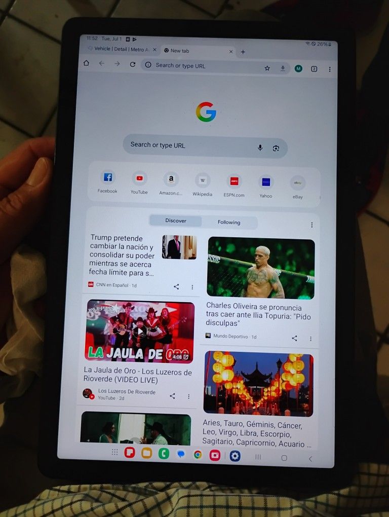 Samsung Tablet A9 Plus