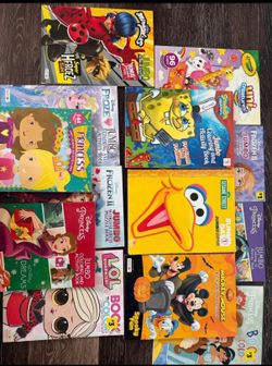 13 Coloring / Activity Books for Kids