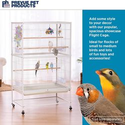 Prevue Pet Products Wrought Iron Flight Cage with Stand