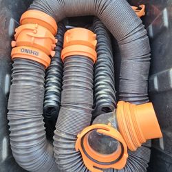 RV/Toyhauler Septic Hose With Stand