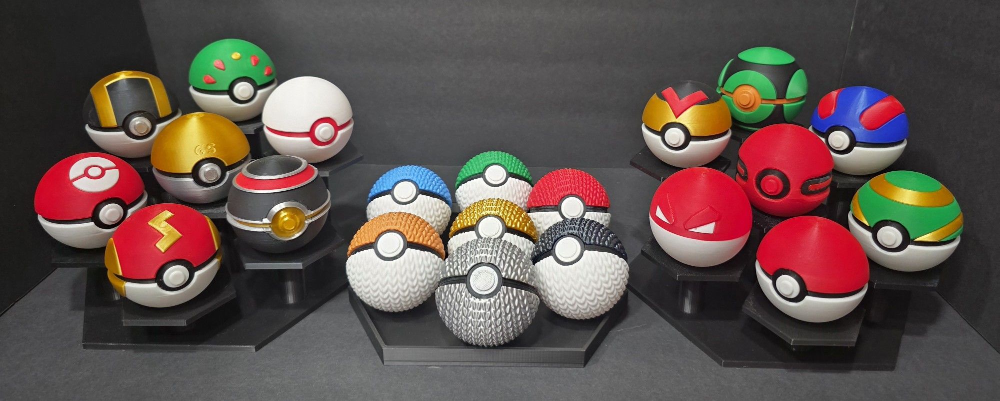 Assorted POKEBALLS (3D PRINTED)