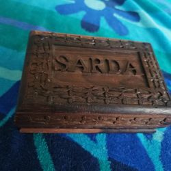 Handcrafted Wooden Jewelery Box