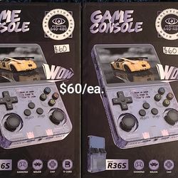 [4] New R36S Handheld Game Console $60/ea
