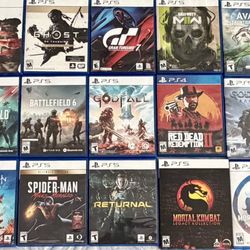 PlayStation 5 Games Bundle / Trades Welcome/best Offer