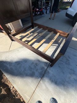 Queen size bed frame