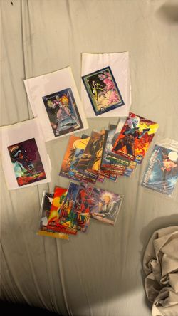 1992,1994 and 1995 marvel comic cards