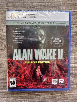 Alan Wake II Deluxe Edition PS5