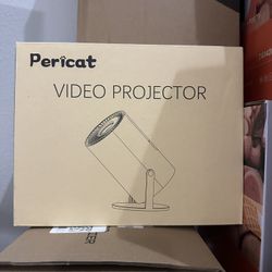 Projector with WIFI and Bluetooth, Auto Keystone 180ANSI Native 1080P Outdoor Movie Portable Projector Compatible with Smartphone, HDMI, USB, AV, TV S