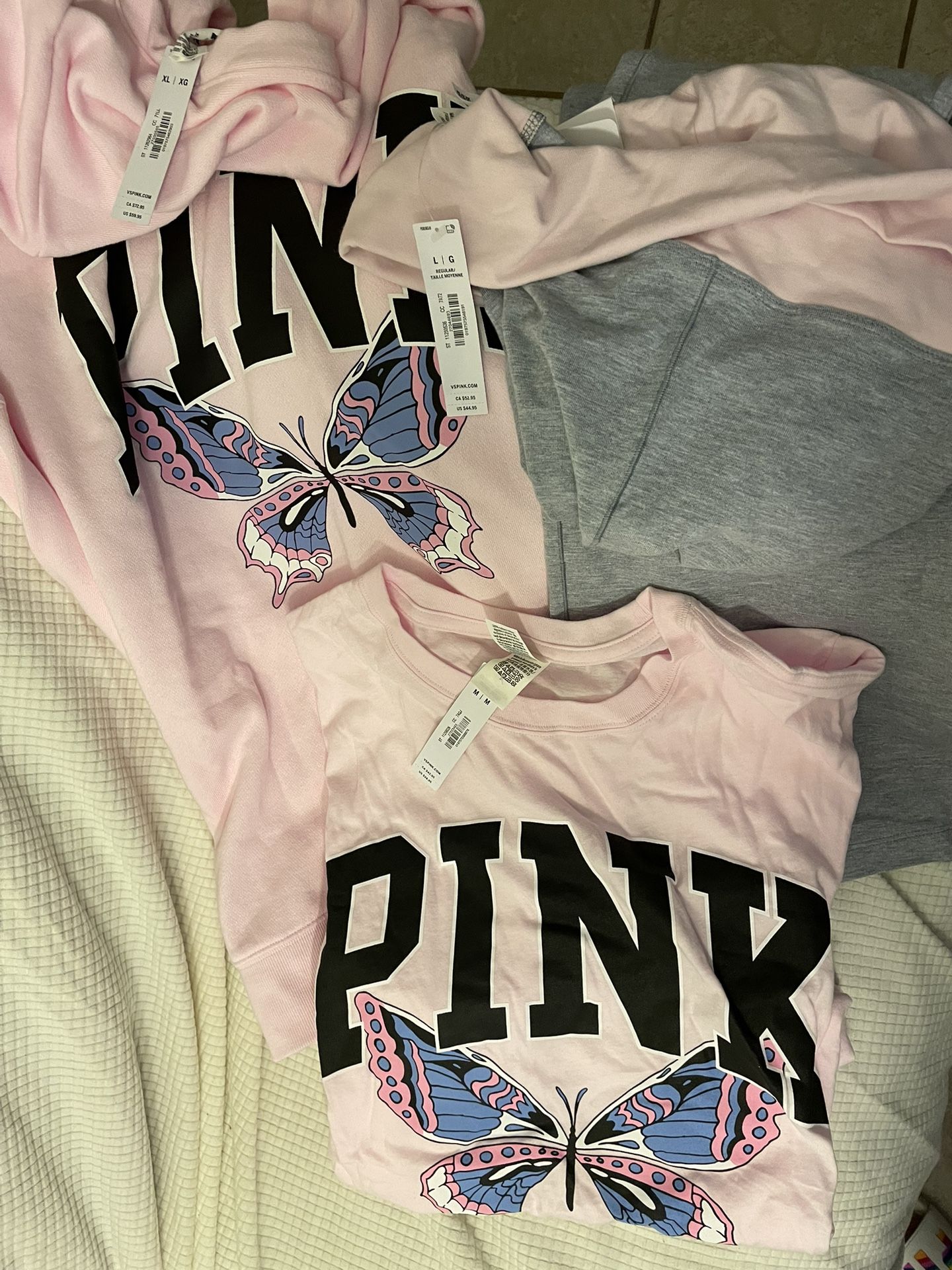 LIMITED EDITION Victoria Secret PINK BUTTERFLY