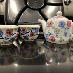 Floral Tea Set