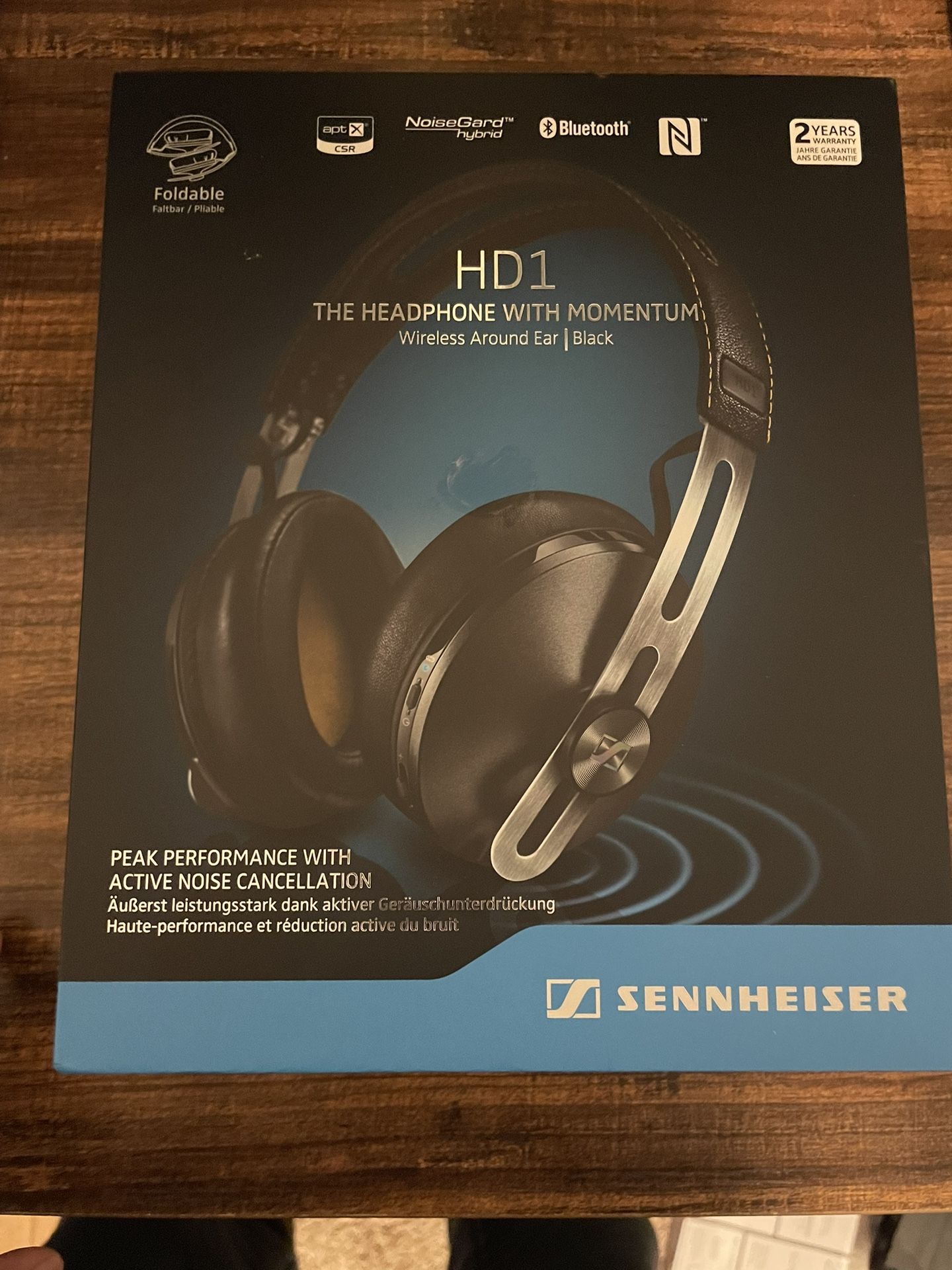 Sennheiser HD1 Noise Cancellation Bluetooth Headphones 