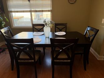 Dining Room Table With 6 Chairs 