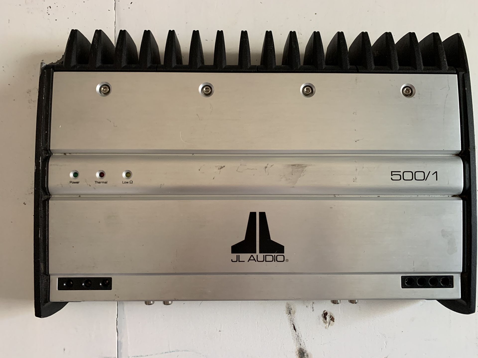 JL Audio 500/1 monoblock subwoofer amplifier