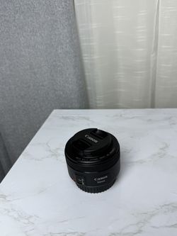 Canon EF 50mm f/1.8 STM Lens, Black