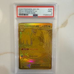 Pokemon card dragonite psa 9