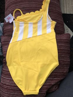 Super cute girls Justice swim suit size 10