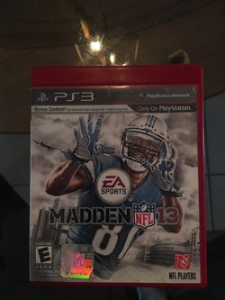 Ps3 madden 13