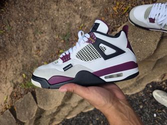 Jordan 4 pag size 9.5
