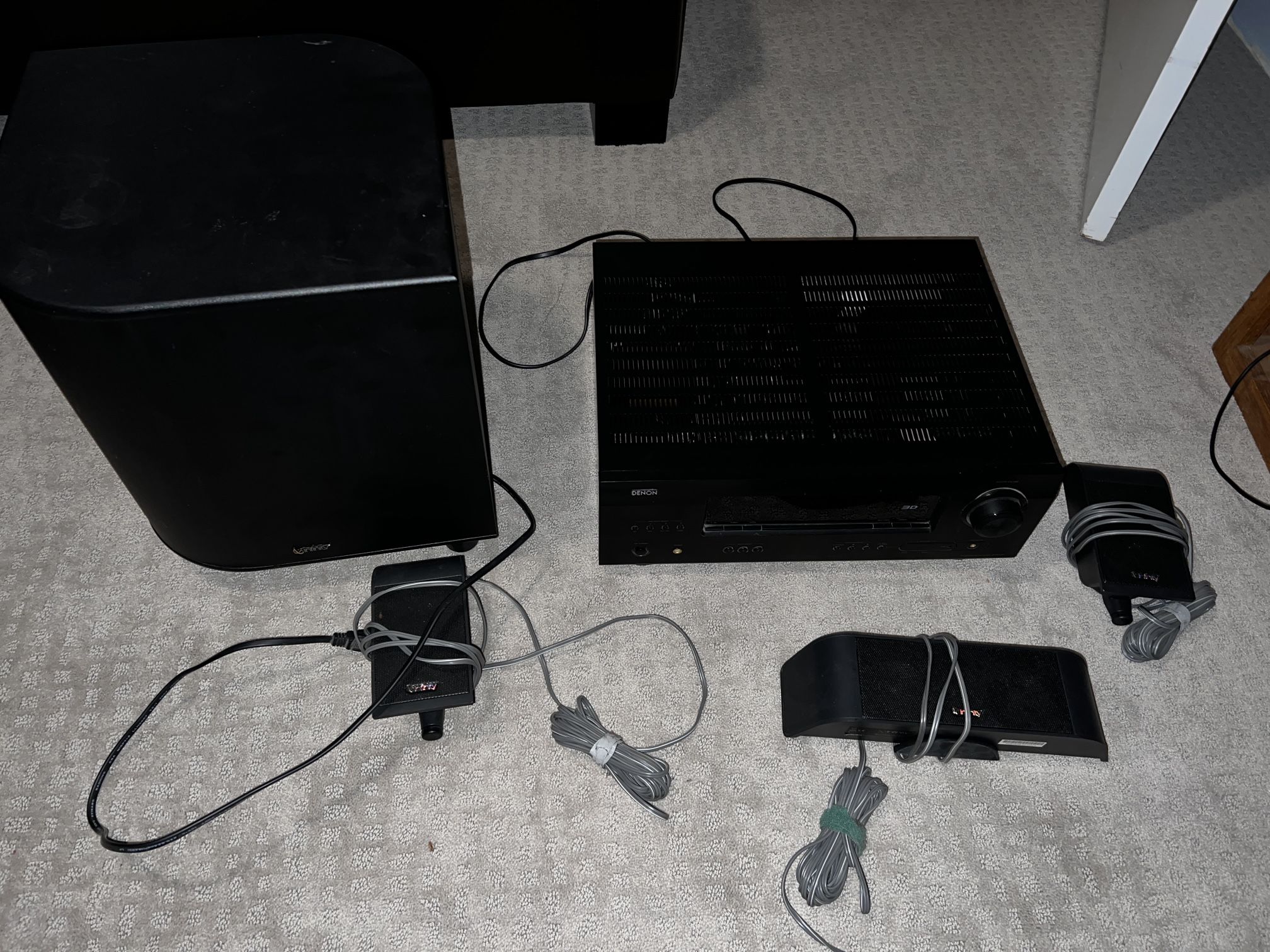 Denon Stereo W/ Sound System
